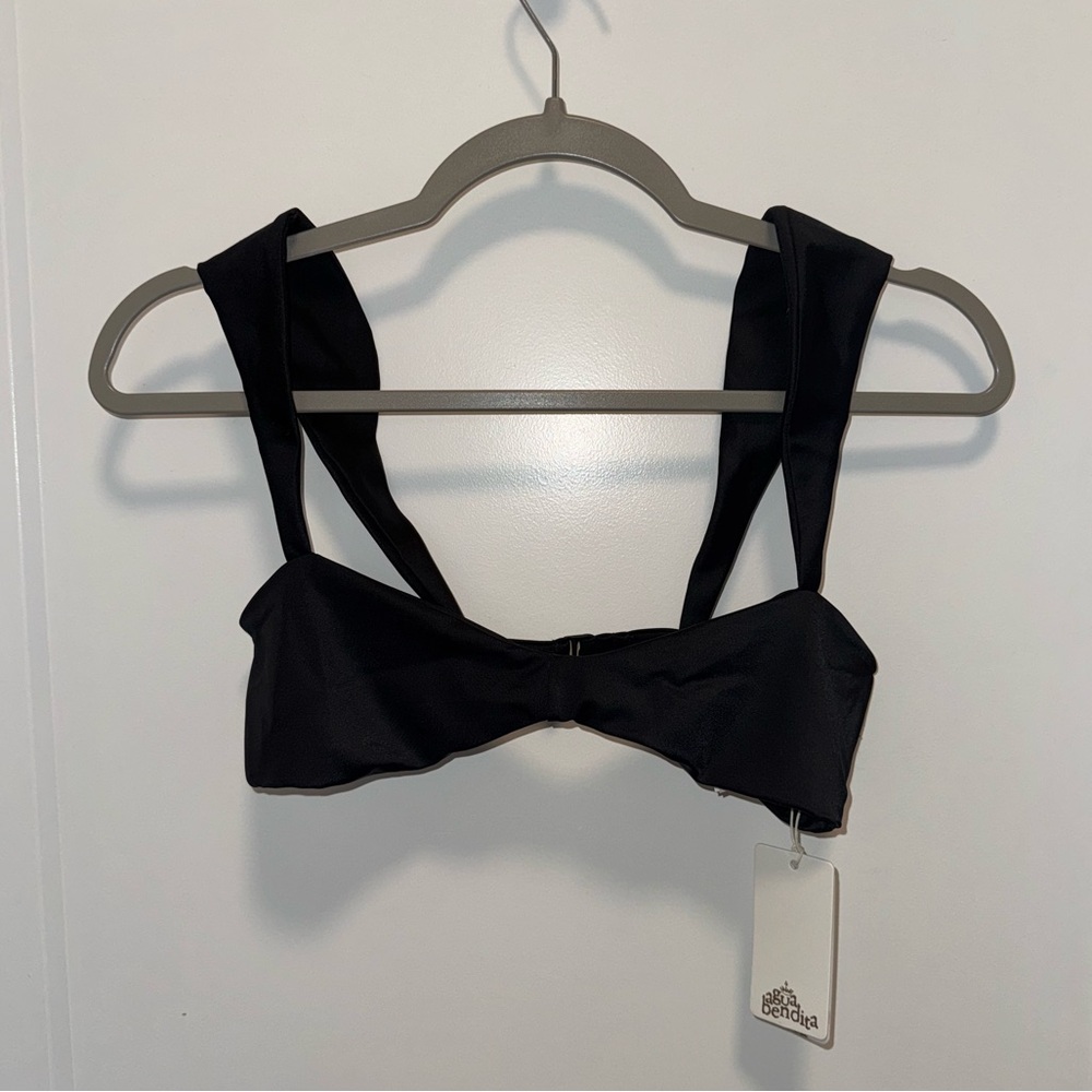 Agua Bendita Black Malory Bikini Top NWT - Picture 4 of 7